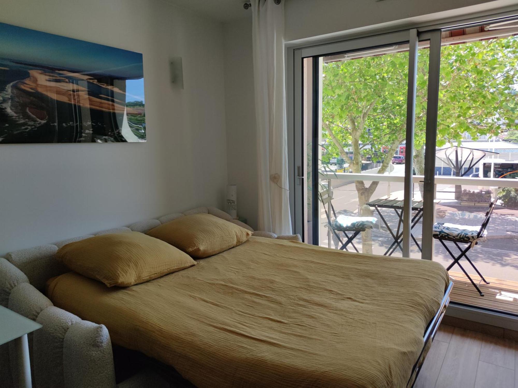 Studio Avec Parking Centre-Ville Face A La Gare Plage & Commerces 阿卡雄 外观 照片